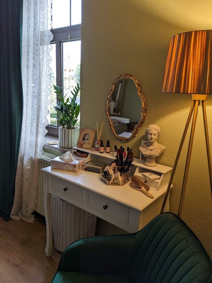 Kosmetikbehandlungsraum im Studio Naturgold Kosmetik