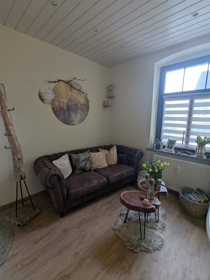 Wartebereich im Kosmetikstudio Naturgold Kosmetik